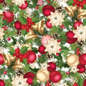 25 Folhas Papel Embrulho Natal 70x100 cms ref. N240