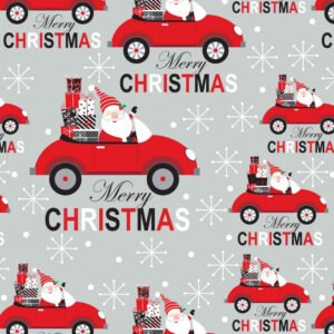 25 Folhas Papel Embrulho Natal 70x100 cms ref. N416