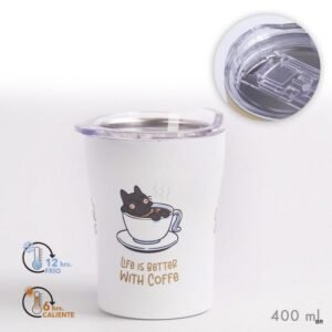 Copo térmico Inox Gato 400ML ref. 2801600