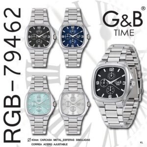 Relógio Homem Bracelete Metal ref. RGB79462