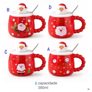 Caneca Natal Cerâmica 380ML ref.CN79633