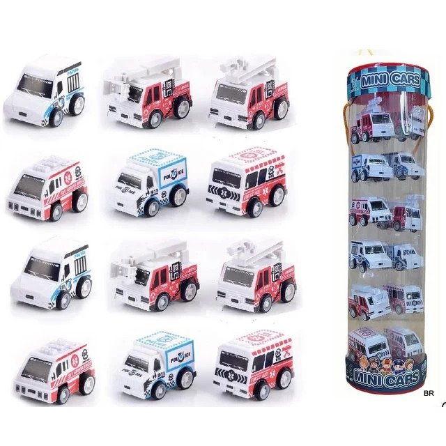 Conjunto de 12 Mini Carros ref.5743