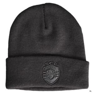 Gorro Sporting CP Logo Preto ref. SB020
