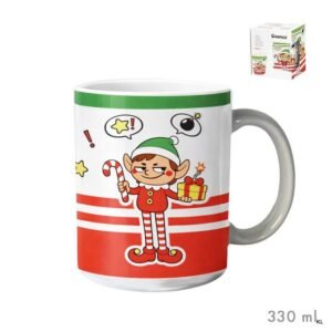 Caneca de Natal Cerâmica Elfo ref.2838248