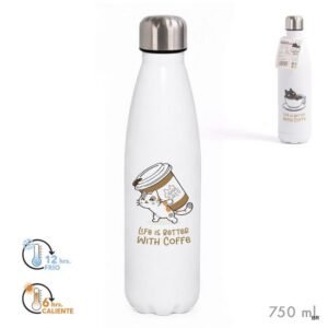 Garrafa térmica Inox Gato 750ML  ref. 2801599