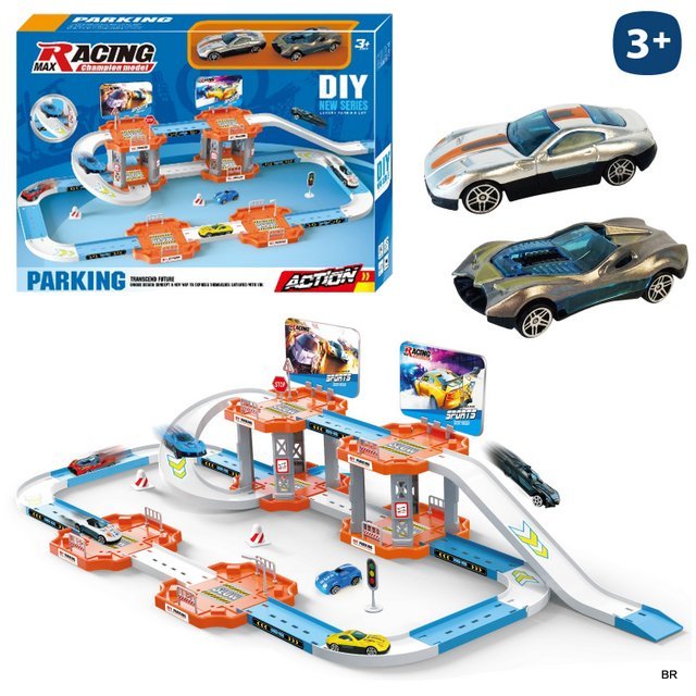 Brinquedo Garagem c/Carros 75x35x18cms ref. 704582