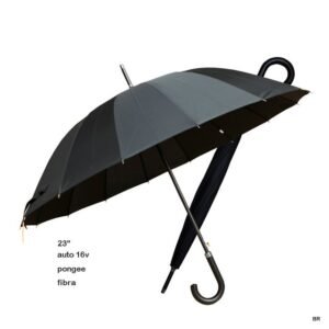 Pack de 2 Chapéus de chuva 16Varetas Preto ref.26531