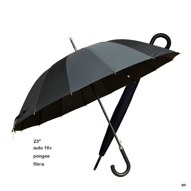 Pack de 2 Chapéus de chuva 16Varetas Preto ref.26531
