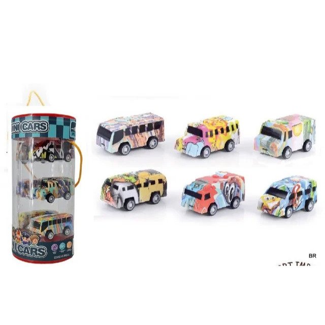 Conjunto de 6 Mini Carros ref. 5742