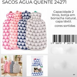 Pack de 3 Sacos de Agua Quente ref.24271
