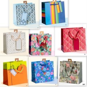 Pack de 8 Sacos Papel Cartonado Fantasia 15x15x7cms ref. 260/5