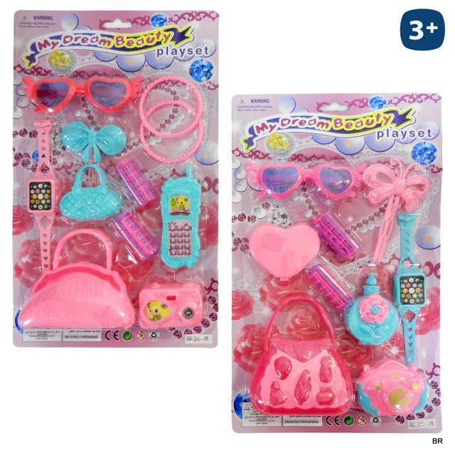 Pack de 2 Brinquedo Cartaz de Beleza 38cms ref.704173