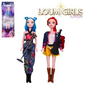 Pack de 3 Bonecas Loum Girls K-POP 29cms ref.42243