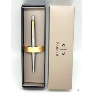 Parker Jotter Prateada c/Clip Dourado Esferográfica ref. 5016677