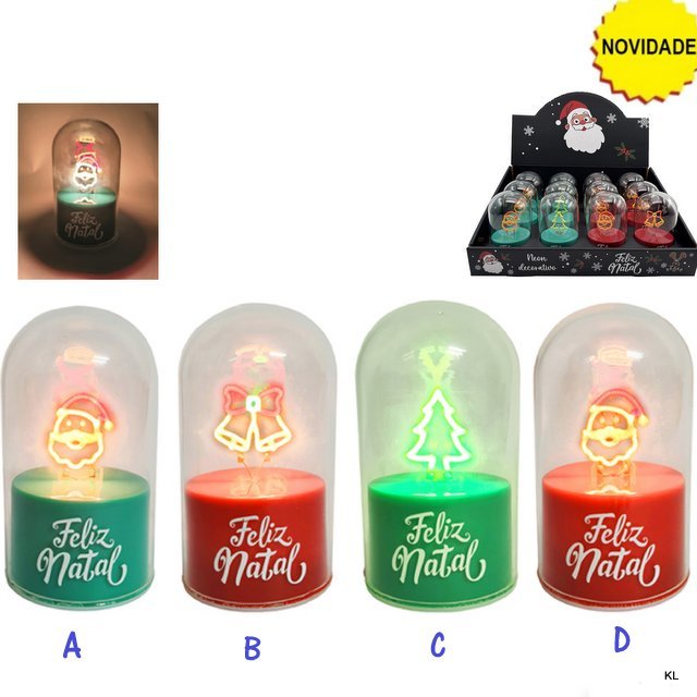Neon Decoração Natal 12cms ref. NAT0142