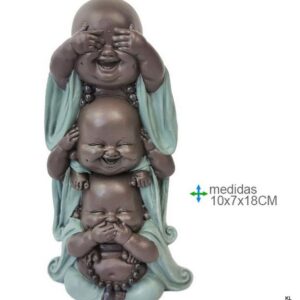 Buda Resina  10x7x18cms ref. BR73171