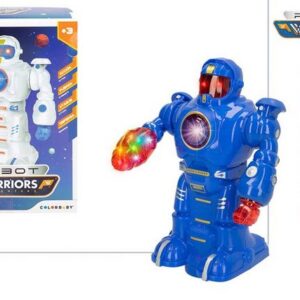 Brinquedo Robot c/Som e Luz 21x15cms ref.47400