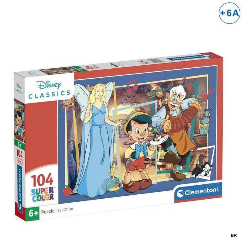 Puzzle Pinoquio 104 Peças (+6 Anos) 38x27cms ref. CE25756