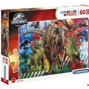Puzzle Jumbo Jurrasic 60 Peças (+4 Anos) 62x42cms ref