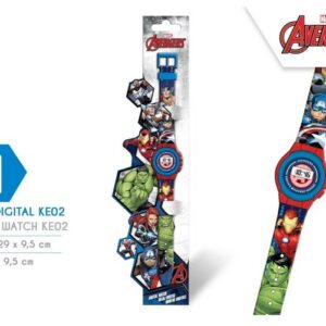 Relogio Pulso Digital Avengers ref.AVG4818