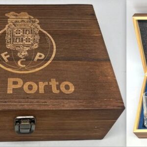 Estojo 2 Copos Whisky+Cubos Gelo FC Porto ref. PRN50FCP